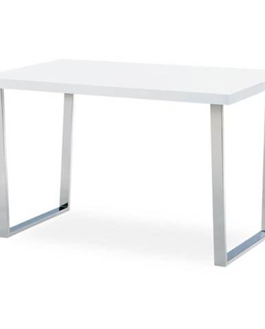 Jedálenský stôl LUIS biela, šírka 120 cm