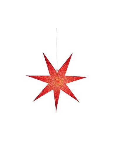 Červená svetelná dekorácia Star Trading Dot, Ø 70 cm