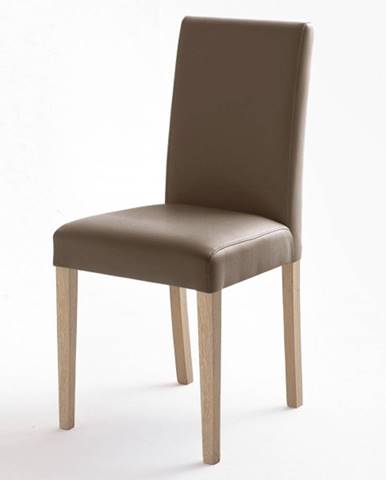 Jedálenská stolička FIX IV dub sonoma/cappuccino