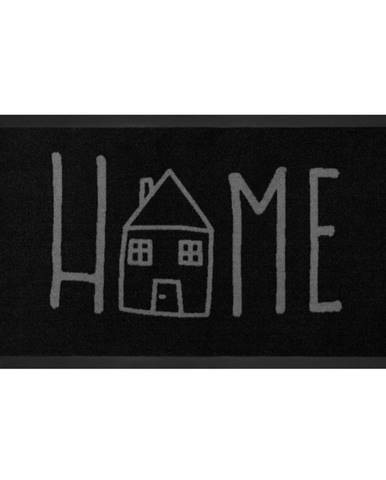 Čierna rohožka Hanse Home Easy Home, 45 x 75 cm