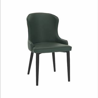 Kondela Jedálenská stolička zelená/čierna SIRENA P1 poškodený tovar, značky Kondela