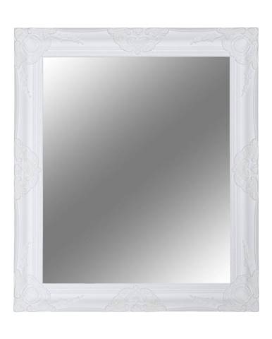 KONDELA Zrkadlo, biely drevený rám, MALKIA TYP 13