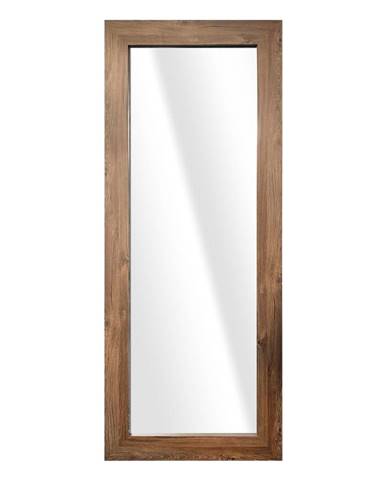 Nástenné zrkadlo v hnedom ráme Styler Jyvaskyla, 60 x 148 cm