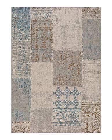 Modrý vonkajší koberec Universal Bilma Dice, 230 x 160 cm