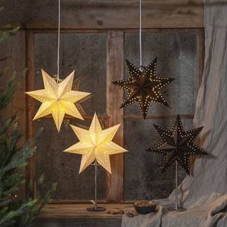 Star Trading Čierna vianočná svetelná dekorácia Bobo - , značky Star Trading
