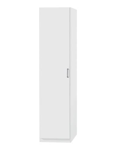 Policová skriňa PARKER II alpská biela, hĺbka 54 cm