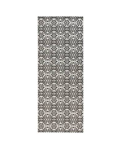 Čierno-biely behúň Zala Living Soho, 80 × 200 cm