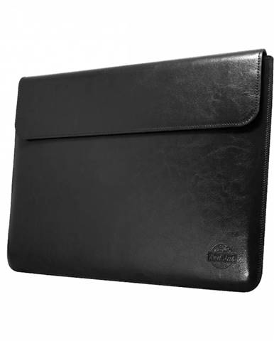 Kožené puzdro na notebook Whiskey Aroma čierne MacBook Air 13 M2 (2022)