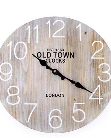 Nástenné hodiny Old Town, 34 cm