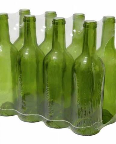 Sklenená fľaša na víno 750 ml, zelená