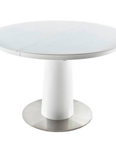 Jedálenský stôl ERNST matná biela