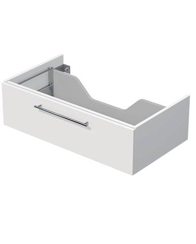Kúpeľňová skrinka pod dosku s 1 zásuvkou Naturel Ratio 90x26x50 cm biela mat