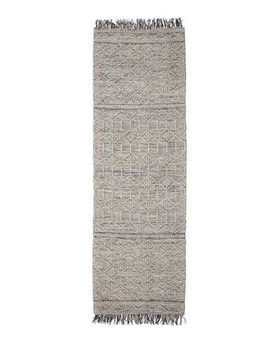 Sivý koberec behúň 245x75 cm Maisy - Bloomingville