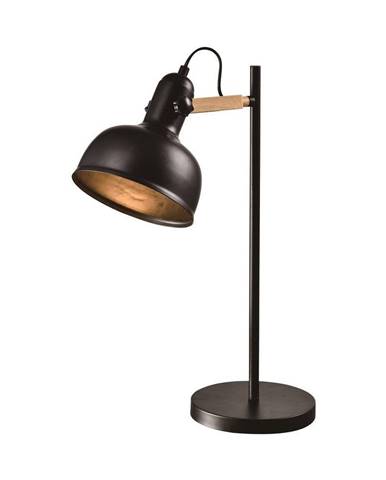 Čierna kovová stolová lampa (výška 56 cm) Reno - Candellux Lighting